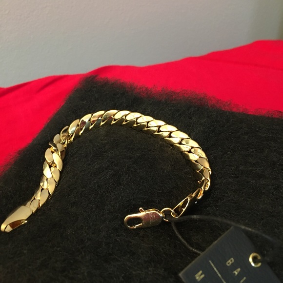 Bain X Miller Mens Brass Bracelet Sz 
